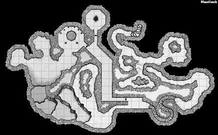 Cave of the Beholder — Gridded