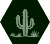 GreenDark2 Desert Cactus_1 Black